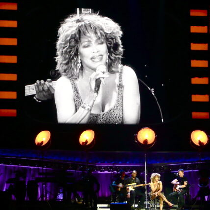Photograph from Tina Turner concert