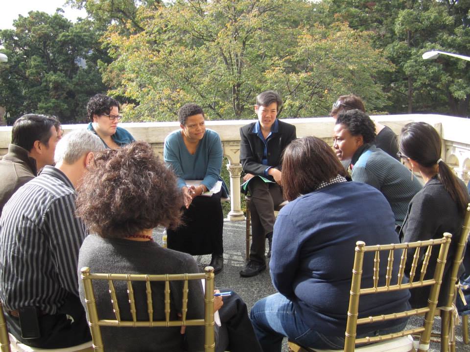 Discussion circle from the Network Leadership Innovation Lab