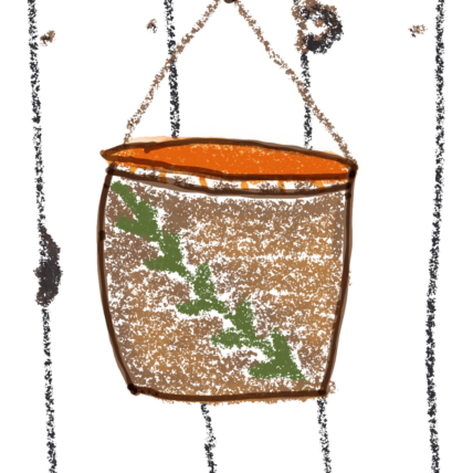 Burden Basket drawing